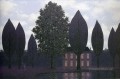 Las misteriosas barricadas 1961 René Magritte
